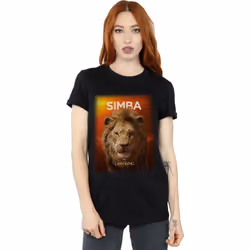 Disney - T-shirt THE LION KING - Femme (Noir)