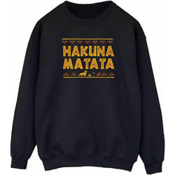 Disney - Sweat THE LION KING HAKUNA MATATA - Femme (Noir)