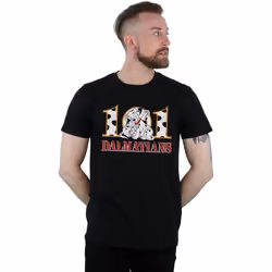 Disney - T-shirt DALMATIANS - Homme (Noir)