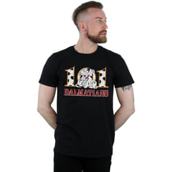 Disney - T-shirt DALMATIANS - Homme (Noir)