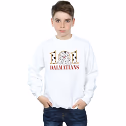 Disney - Sweat DALMATIANS - Garçon (Blanc)