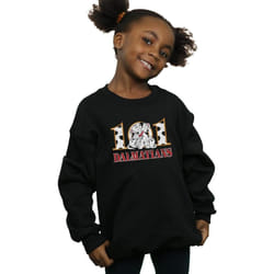 Disney - Sweat DALMATIANS - Fille (Noir)