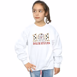 Disney - Sweat DALMATIANS - Fille (Blanc)