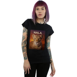 Disney - T-shirt THE LION KING - Femme (Noir)
