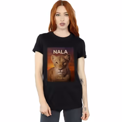 Disney - T-shirt THE LION KING - Femme (Noir)