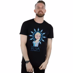 Disney - T-shirt FROZEN - Homme (Noir)