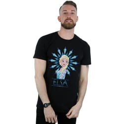 Disney - T-shirt FROZEN - Homme (Noir)