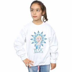 Disney - Sweat FROZEN - Fille (Blanc)