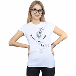 Disney - T-shirt FROZEN - Femme (Blanc)