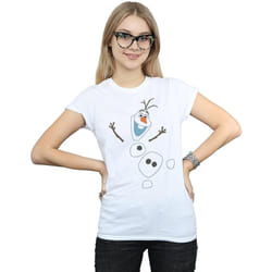 Disney - T-shirt FROZEN - Femme (Blanc)