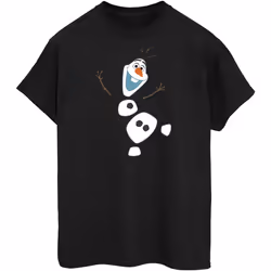 Disney - T-shirt FROZEN - Femme (Noir)