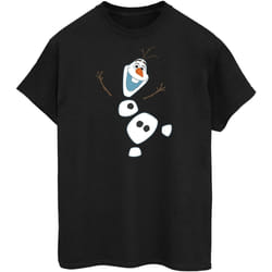 Disney - T-shirt FROZEN - Femme (Noir)