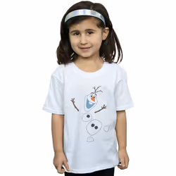 Disney - T-shirt FROZEN - Fille (Blanc)