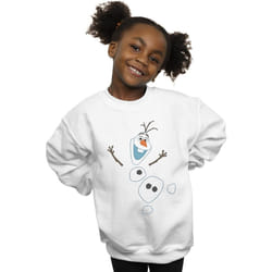 Disney - Sweat FROZEN - Fille (Blanc)