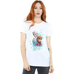 Disney - T-shirt FROZEN - Femme (Blanc)