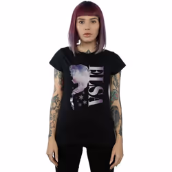 Disney - T-shirt FROZEN ICE KINGDOM - Femme (Noir)