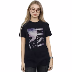 Disney - T-shirt FROZEN ICE KINGDOM - Femme (Noir)