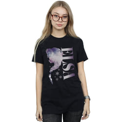 Disney - T-shirt FROZEN ICE KINGDOM - Femme (Noir)