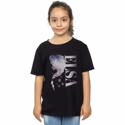 Disney - T-shirt FROZEN ICE KINGDOM - Fille (Noir)
