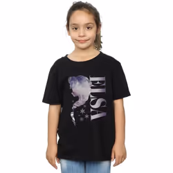 Disney - T-shirt FROZEN ICE KINGDOM - Fille (Noir)