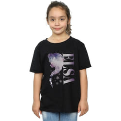 Disney - T-shirt FROZEN ICE KINGDOM - Fille (Noir)