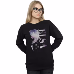 Disney - Sweat FROZEN ICE KINGDOM - Femme (Noir)