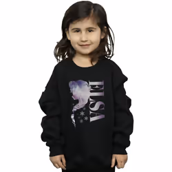 Disney - Sweat FROZEN ICE KINGDOM - Fille (Noir)