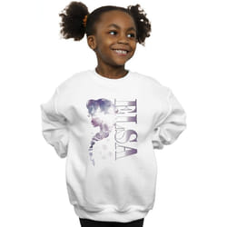 Disney - Sweat FROZEN ICE KINGDOM - Fille (Blanc)