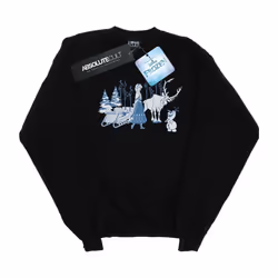 Disney - Sweat FROZEN - Fille (Noir)