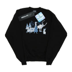 Disney - Sweat FROZEN - Fille (Noir)