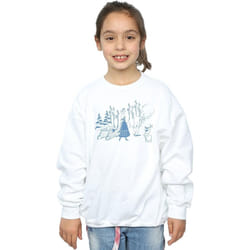 Disney - Sweat FROZEN - Fille (Blanc)