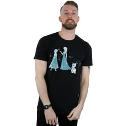Disney - T-shirt FROZEN - Homme (Noir)