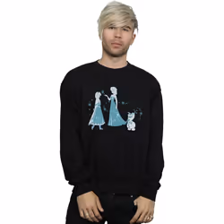 Disney - Sweat FROZEN - Homme (Noir)