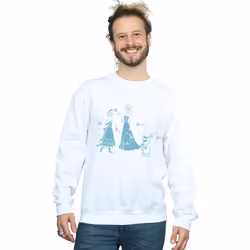 Disney - Sweat FROZEN - Homme (Blanc)