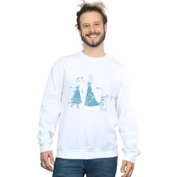 Disney - Sweat FROZEN - Homme (Blanc)