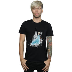 Disney - T-shirt FROZEN WINTER MAGIC - Homme (Noir)