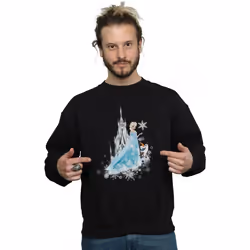 Disney - Sweat FROZEN WINTER MAGIC - Homme (Noir)