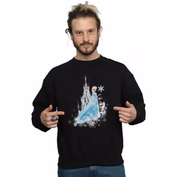 Disney - Sweat FROZEN WINTER MAGIC - Homme (Noir)