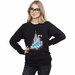 Disney - Sweat FROZEN WINTER MAGIC - Femme (Noir)