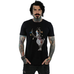 Disney - T-shirt FROZEN - Homme (Noir)