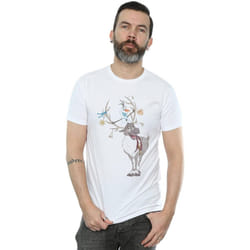 Disney - T-shirt FROZEN - Homme (Blanc)