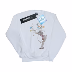 Disney - Sweat FROZEN - Fille (Blanc)