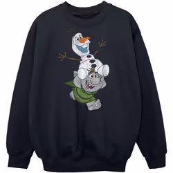 Disney - Sweat FROZEN - Garçon (Noir)