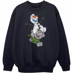 Disney - Sweat FROZEN - Garçon (Noir)