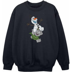 Disney - Sweat FROZEN - Fille (Noir)