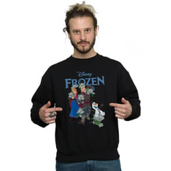 Disney - Sweat FROZEN HAPPY TROLLS - Homme (Noir)