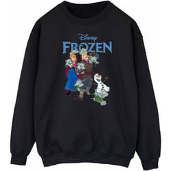 Disney - Sweat FROZEN HAPPY TROLLS - Femme (Noir)