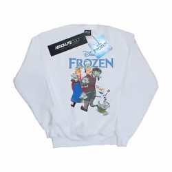 Disney - Sweat FROZEN HAPPY TROLLS - Femme (Blanc)