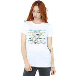 Disney - T-shirt FROZEN WARM HUGS - Femme (Blanc)