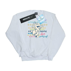 Disney - Sweat FROZEN WARM HUGS - Fille (Blanc)
